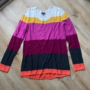 Splendid Stripe Long Sleeve Sweater